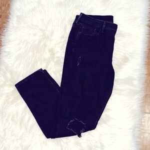 Old Navy  power slim straight mid-rise jeans.